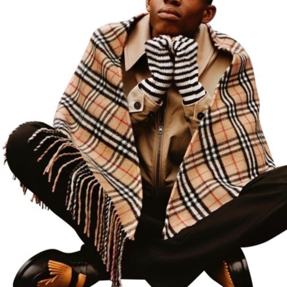 Authentic Burberry Check Scarf